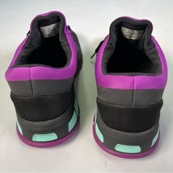 New nb Cherokee Infinity Fly Black Neon Purple Sneakers Nursing Shoe Womens 8 - Picture 5 of 10